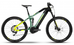 Электровелосипед зеленый  Haibike  FullSeven 6 i630Wh  2021