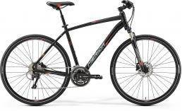 Черный велосипед  Merida  Crossway 300  2017