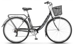 Черный велосипед  Stels  Navigator 395 28 Z010  2018