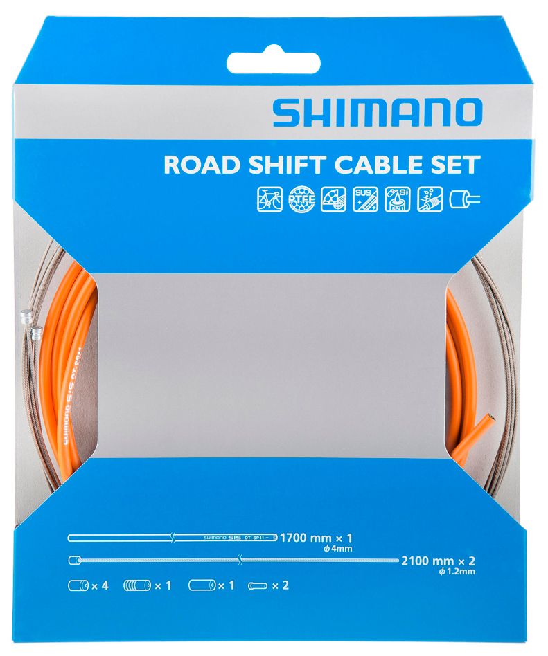  Комплектующая для велосипеда Shimano трос+оплетка SP41, опл. 1700 мм (Y60098017)