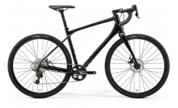 Черный велосипед  Merida  Silex 300 (2021)  2021