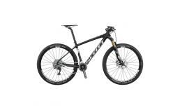 Черный велосипед  Scott  Scale 700 Premium  2015