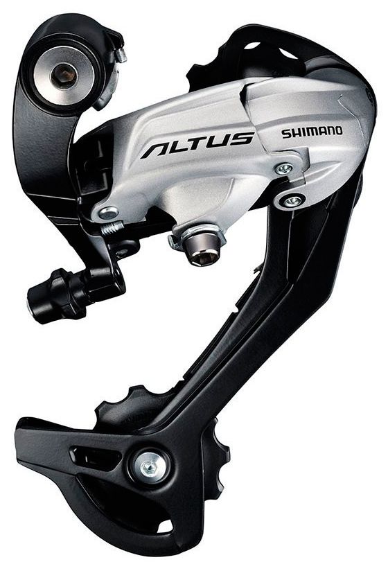  Переключатель задний для велосипеда Shimano Altus M370, SGS, 9 ск. (erdm370sgss)