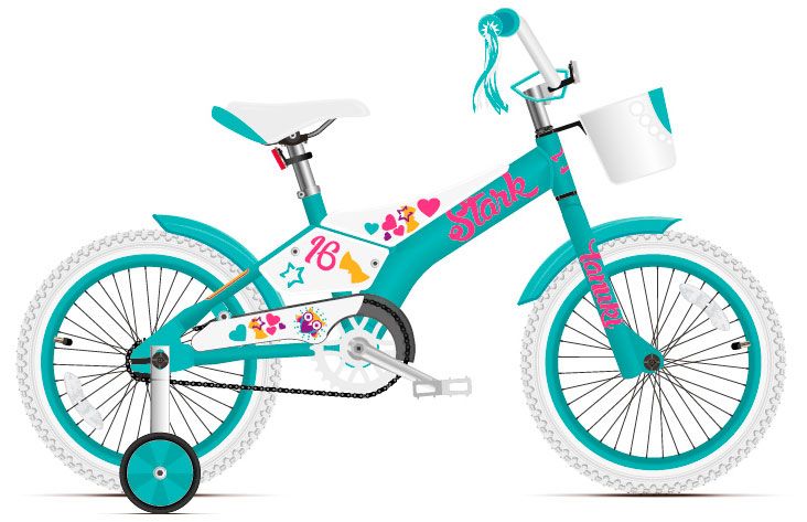  Велосипед Stark Tanuki 16 Girl 2018