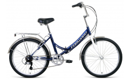 Складной велосипед с амортизаторами  Forward  Valencia 24 2.0  2020