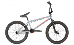 Серебристый велосипед BMX  Haro  Leucadia DLX (2021)  2021
