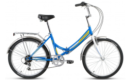 Складной велосипед с гидравлическими тормозами  Forward  Valencia 24 2.0  2019