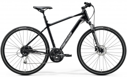 Черный велосипед  Merida  Crossway 100  2022