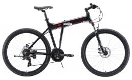 Черный велосипед  Stark  Cobra 26.2 D  2019