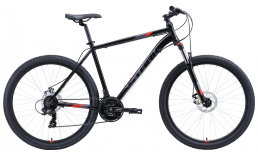 Черный велосипед  Stark  Hunter 27.2 D  2020