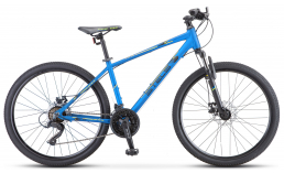 Синий велосипед  Stels  горный велосипед Stels Navigator 590 MD K010 2020  2020