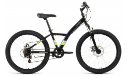 Черный велосипед  Forward  Dakota 24 2.0 D  2022