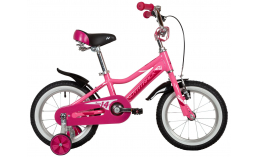 Розовый велосипед  Novatrack  Novara 14  2022
