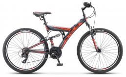 Двухподвесный велосипед начального уровня  Stels  Focus V 26" 18-sp (V030)  2019