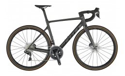 Черный велосипед  Scott  Addict RC 15 (2021)  2021