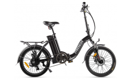 Черный велосипед  Cyberbike  Flex  2019