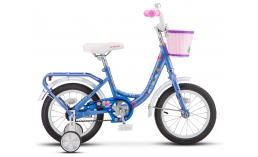 Детский велосипед для девочек с корзиной  Stels  Flyte Lady 14 (Z011)  2019