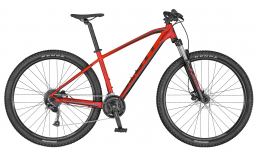 Оранжевый горный велосипед  Scott  Aspect 750  2022