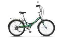 Складной велосипед зеленый  Stels  Pilot 750  2017