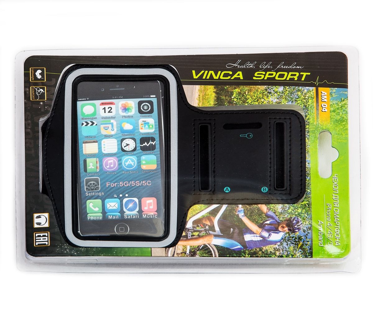  Крепеж для телефона Vinca Sport AM 04 для Iphone 4-4S-5