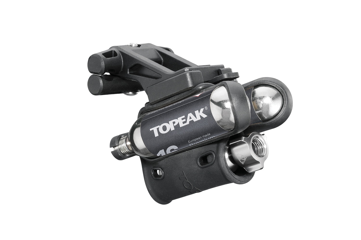  Co2 насос Topeak Airbooster Extreme серебристый