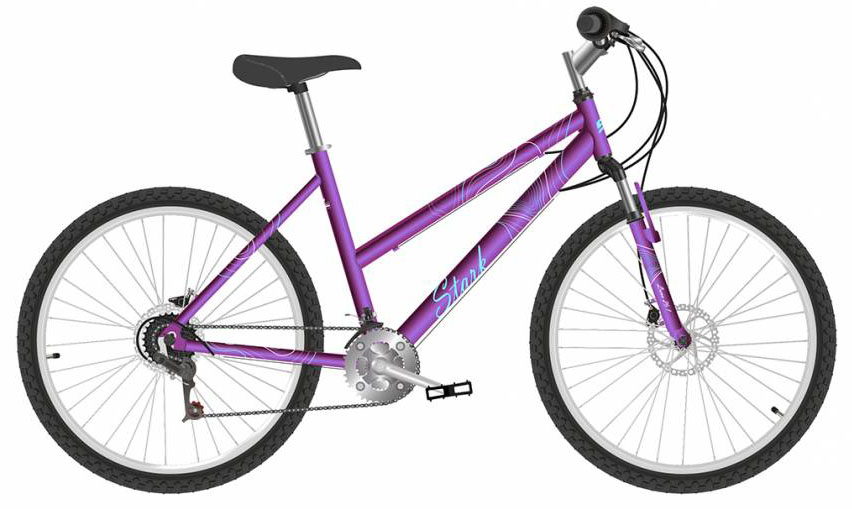  Отзывы о Женском велосипеде Stark Luna 26.1 D Steel 2022