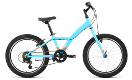Голубой велосипед  Forward  Dakota 20 1.0  2022