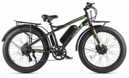 Черный велосипед  Volteco  Bigсat Dual  2020