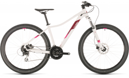 Белый велосипед  Cube  Access WS EAZ 29  2020