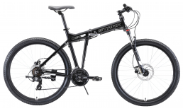 Черный велосипед  Stark  Cobra 27.2 HD  2020