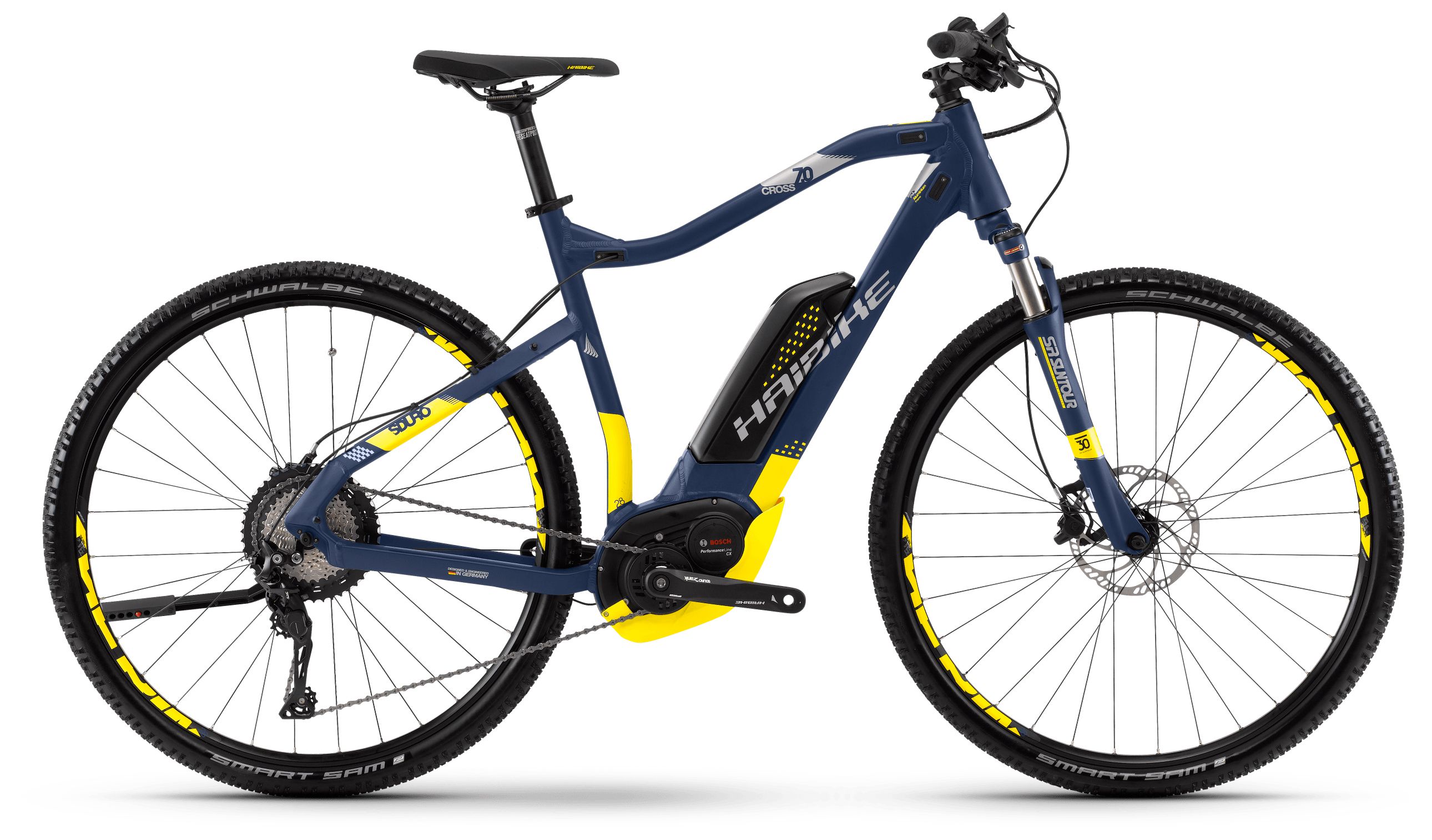  Велосипед Haibike Sduro Cross 7.0 men 500Wh 11s XT 2018