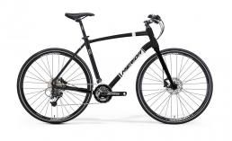 Черный велосипед  Merida  Crossway urban 300  2016