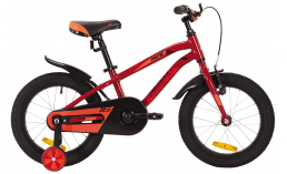 Оранжевый велосипед  Novatrack  Prime 16  2019