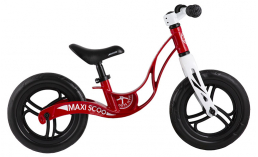 Красный велосипед  Maxiscoo  Rocket Standart Plus 12  2022