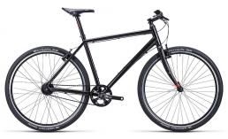Черный велосипед  Cube  Hyde PRO  2015