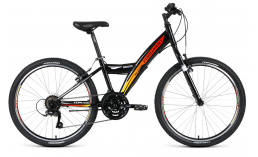 Черный велосипед  Forward  Dakota 24 1.0  2019