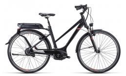 Черный велосипед  Cube  Delhi ULS Hybrid SL Lady  2015