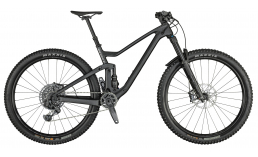 Черный велосипед  Scott  Genius 910 AXS (2021)  2021