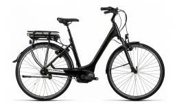 Черный велосипед  Cube  Travel Hybrid 400 28 Easy Entry  2016