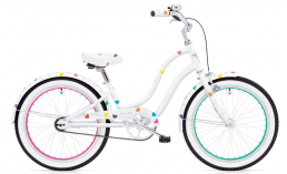 Белый велосипед  Electra  Heartchya 1 20  2020