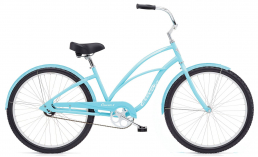 Голубой велосипед  Electra  Cruiser 1 24 Ladies  2020