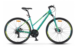 Городской велосипед  с механическими тормозами  Stels  Cross 130 MD Lady 28 (V010)  2019