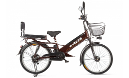 Электровелосипед  Eltreco  e-Alfa GL (2021)  2021