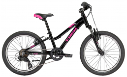 Черный велосипед  Trek  Precaliber 20 6-speed Girls  2019