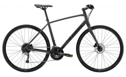 Черный велосипед  Trek  FX 3 Disc  2022