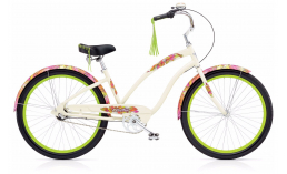 Белый велосипед  Electra  Sans Souci 3i  2019
