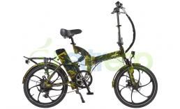 Электровелосипед зеленый  Eltreco  TT 5.0  2016
