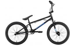 Серебристый велосипед BMX  Stark  Madness BMX 3  2022