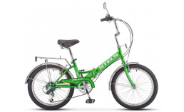 Складной велосипед с амортизаторами  Stels  складной велосипед Stels Pilot 350 20 (Z011) 2018  2018