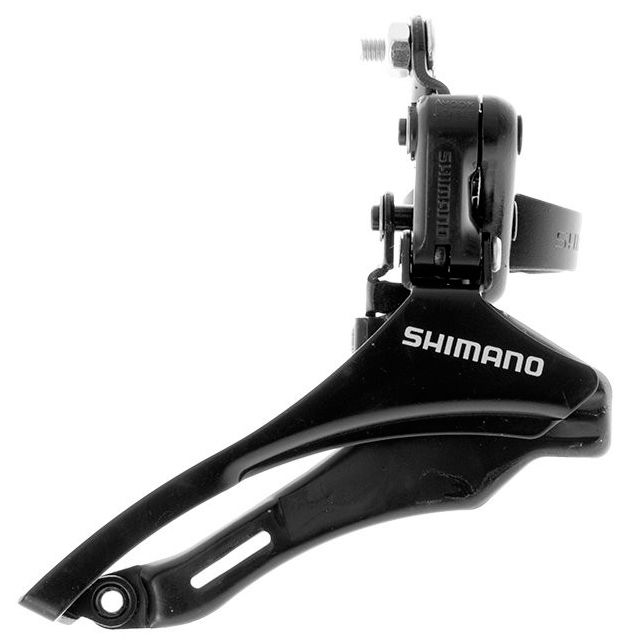 Переключатель передний для велосипеда Shimano TZ30, нижн.тяга, 31.8, 42T